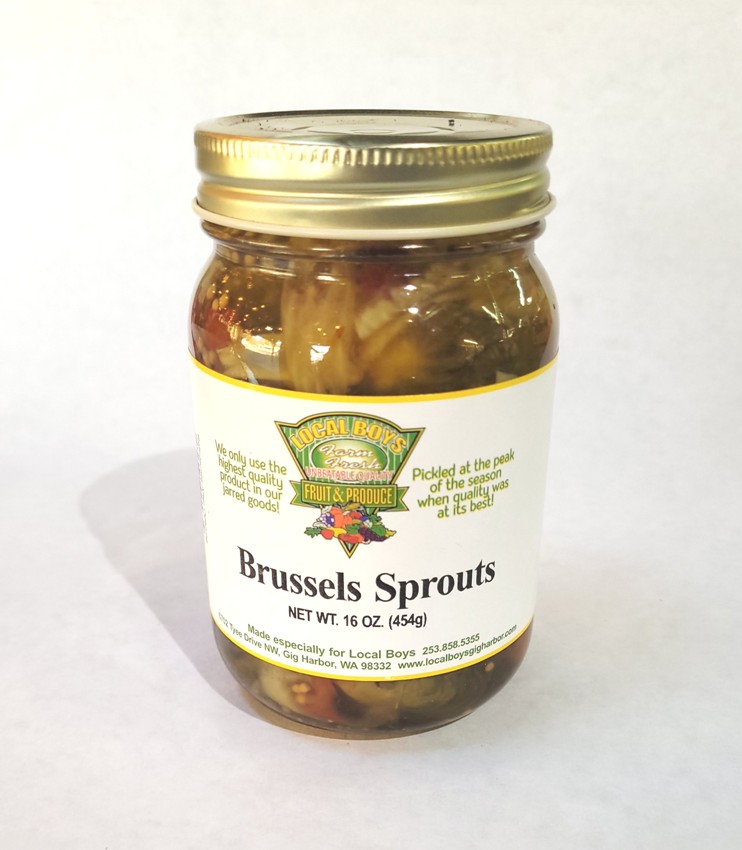 Pickled Brussels Sprouts 16oz